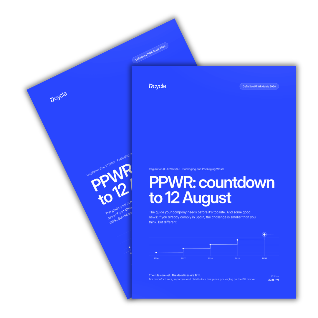 PPWR 2026 ultimate guide cover by Dcycle