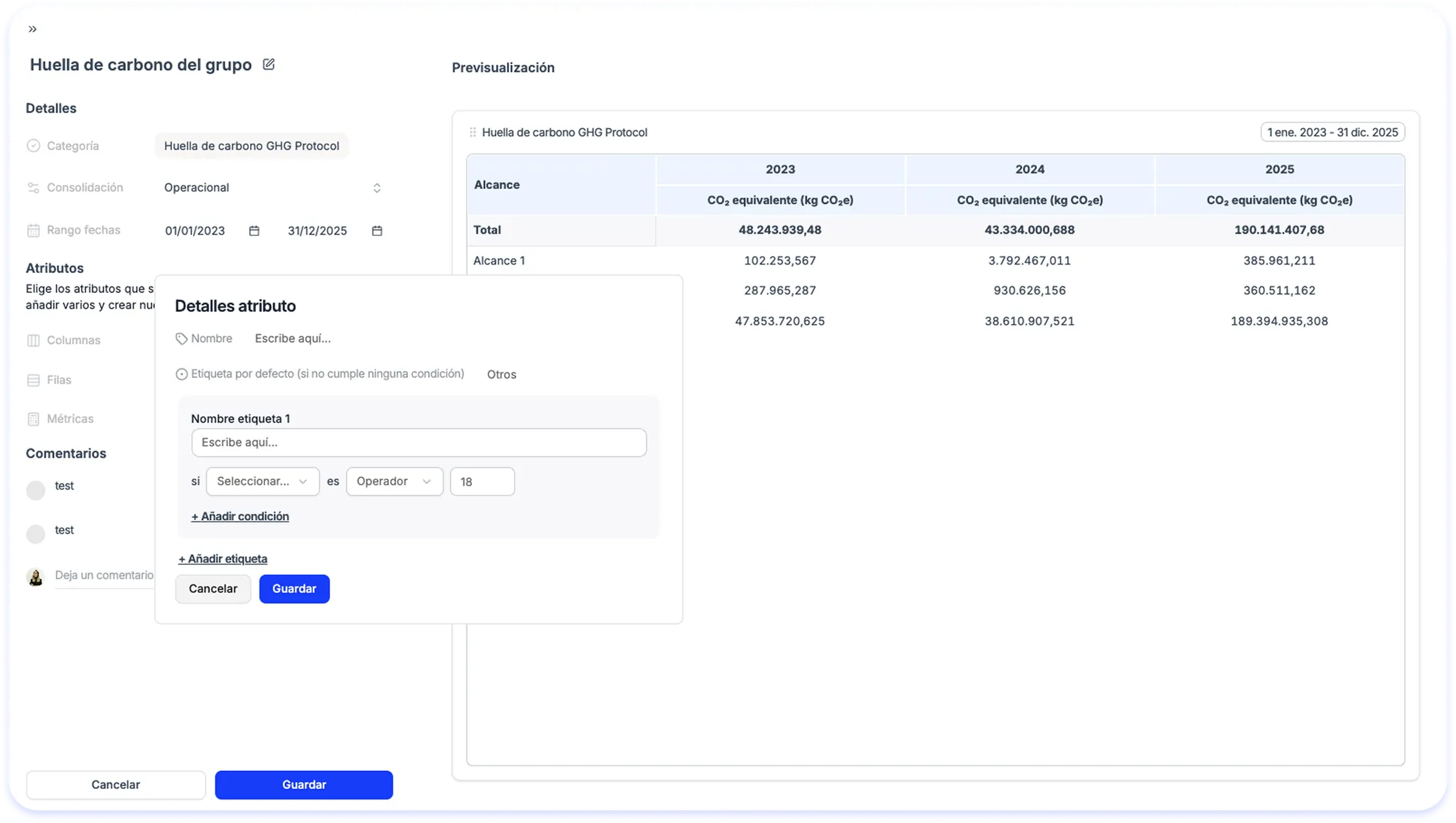 New custom attributes to classify your data