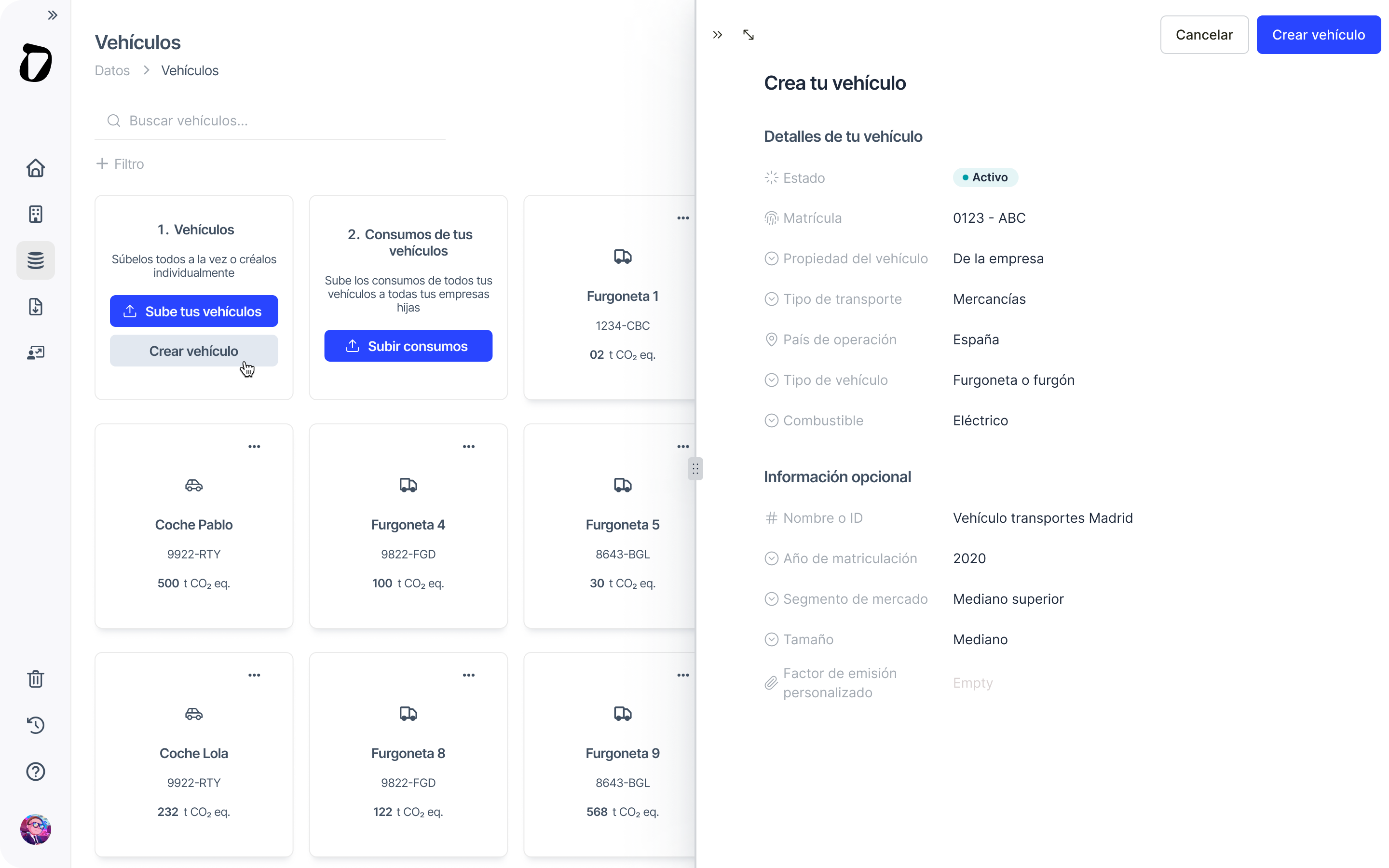 Nuevos atributos en tus vehículos, también para eléctricos e híbridos