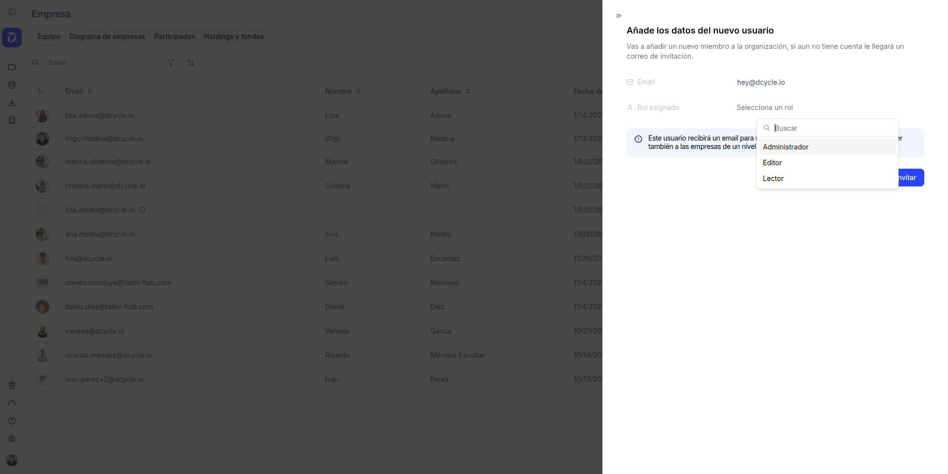 Nuevos roles y control de permisos avanzado