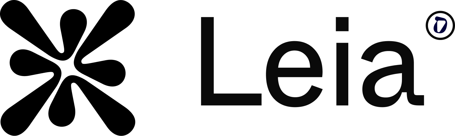 Leia Logo Negro