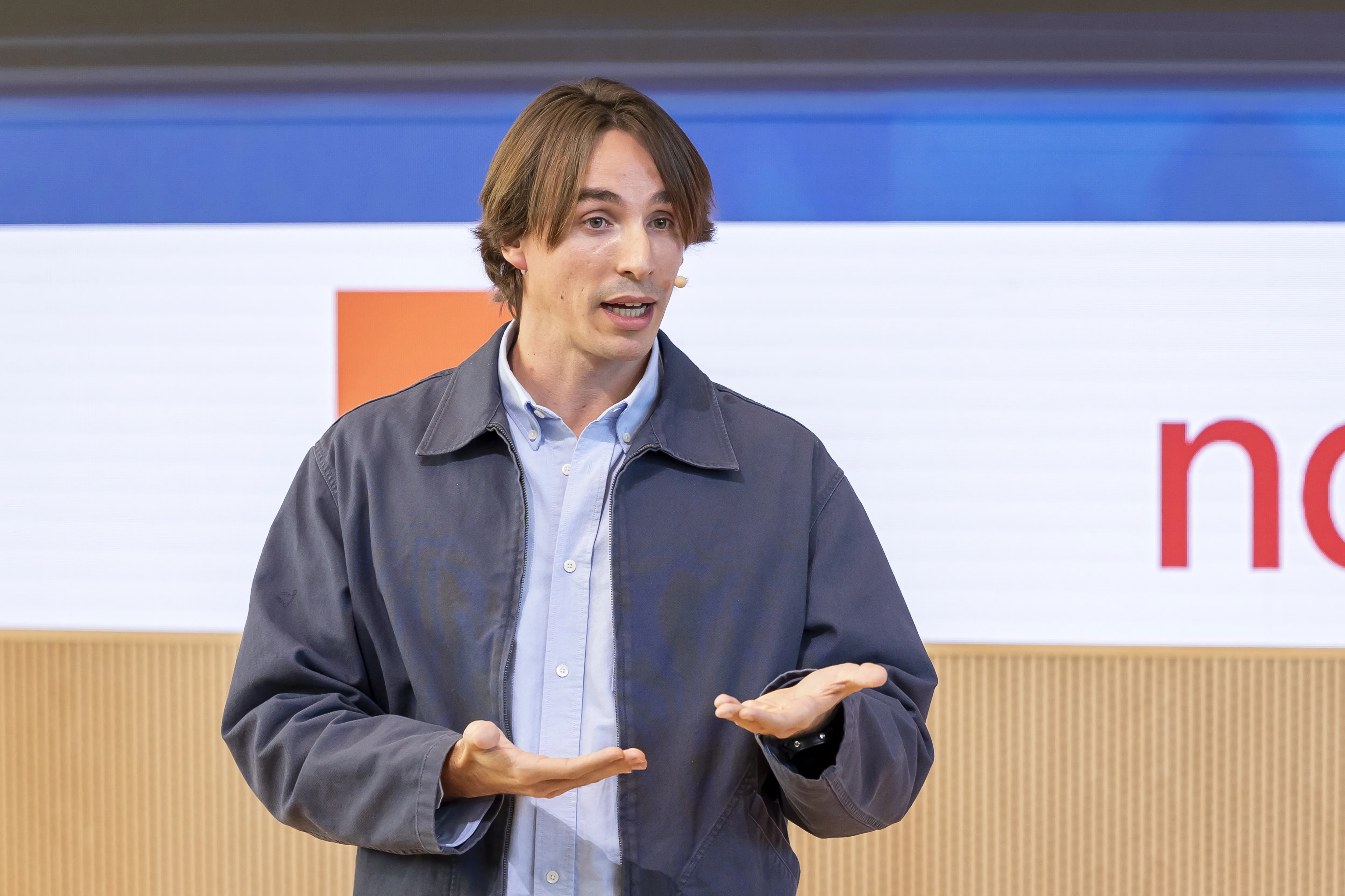 Juanjo Mestre speaking about ESG data architecture at Corresponsables Madrid