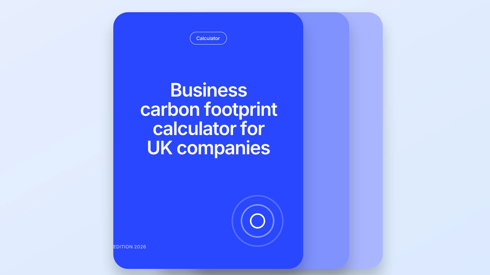 Business carbon footprint calculator for UK companies