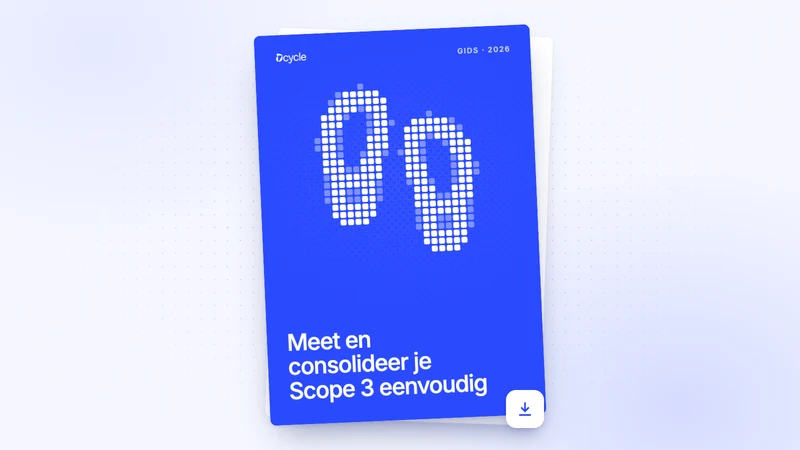 Meet en consolideer je Scope 3 eenvoudig