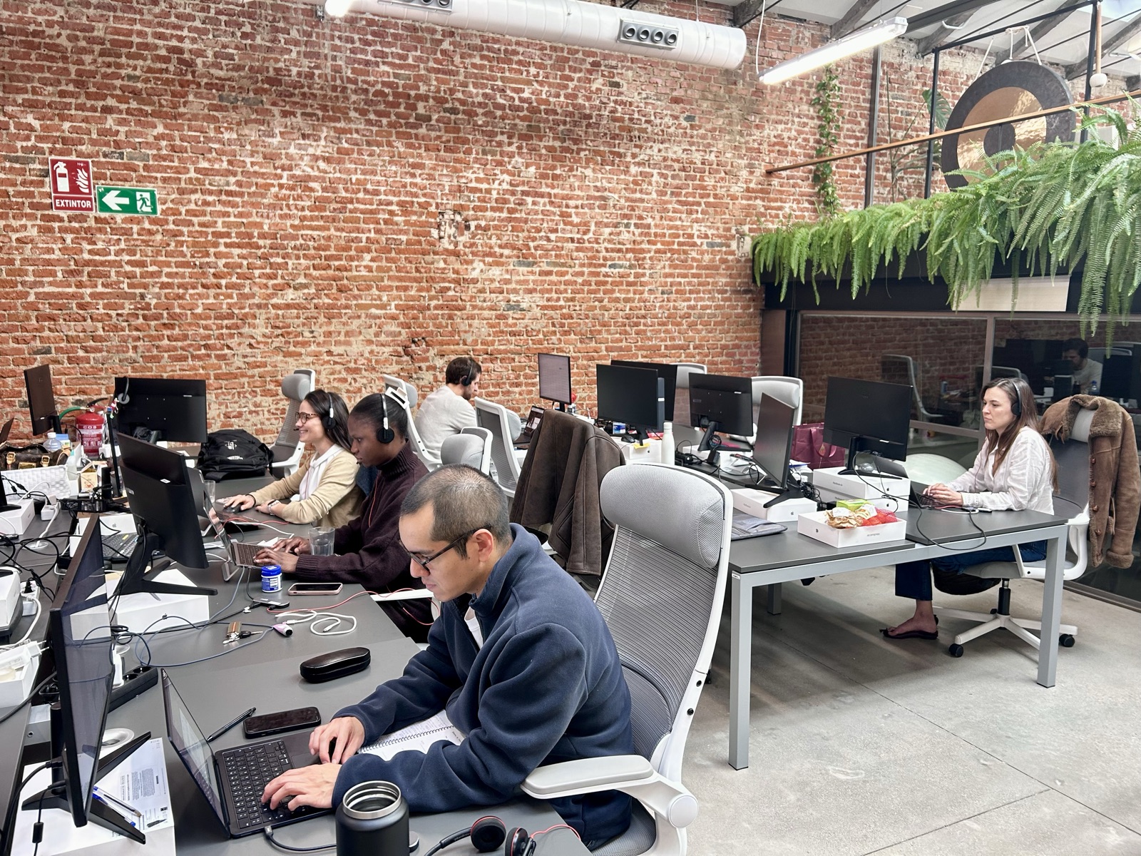 El equipo de Dcycle trabajando